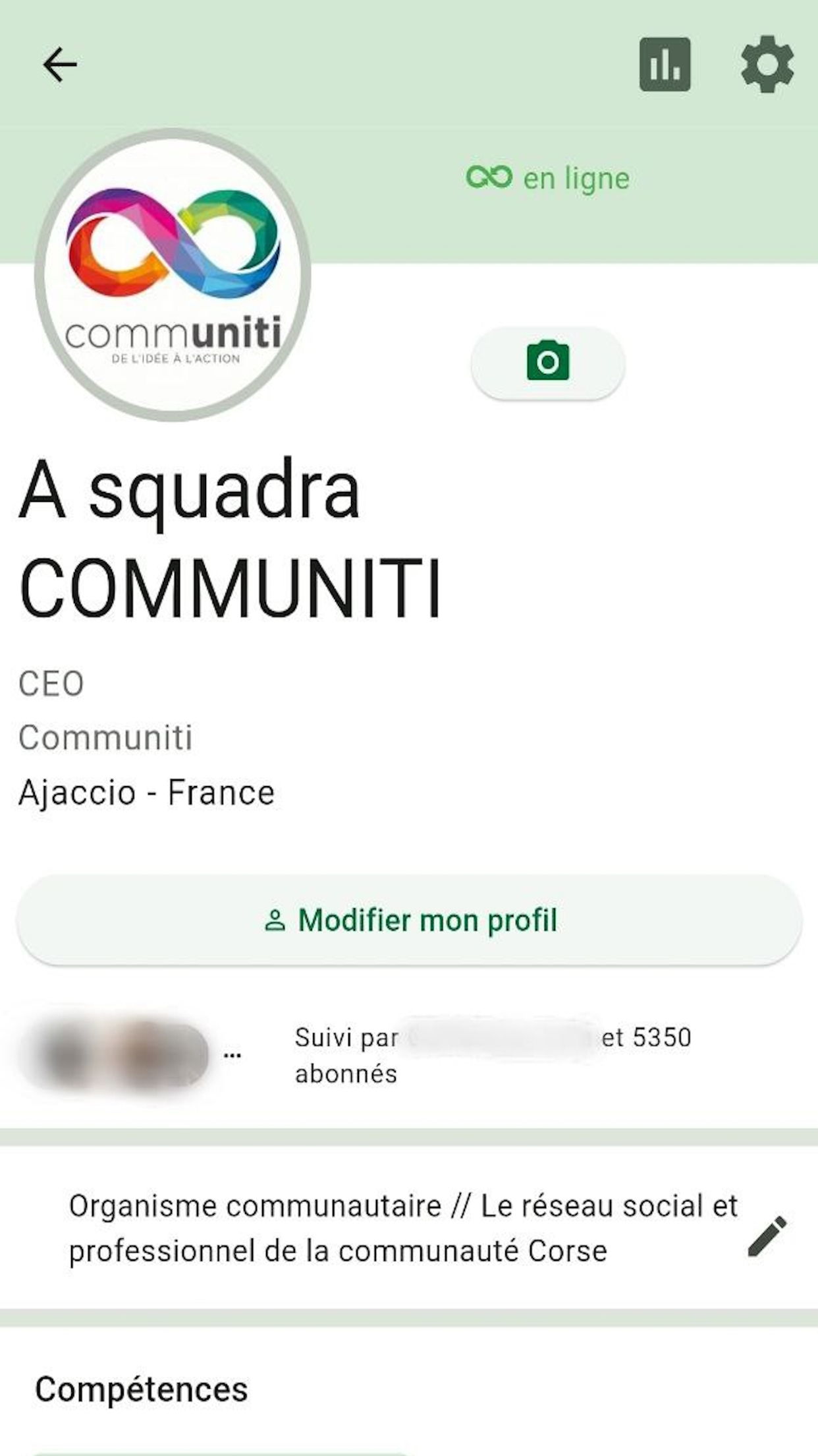 Application Communiti Corsica
